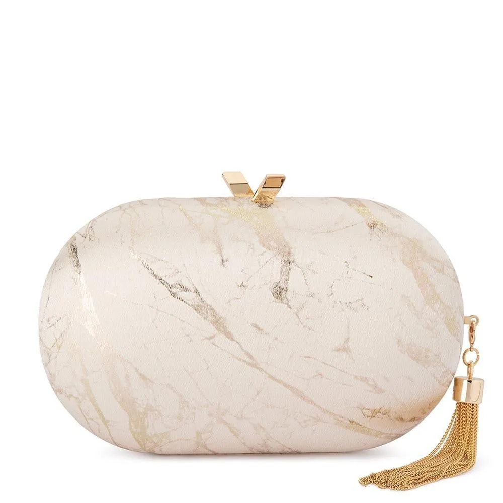OB4760 TRINNA METALLIC CLUTCH