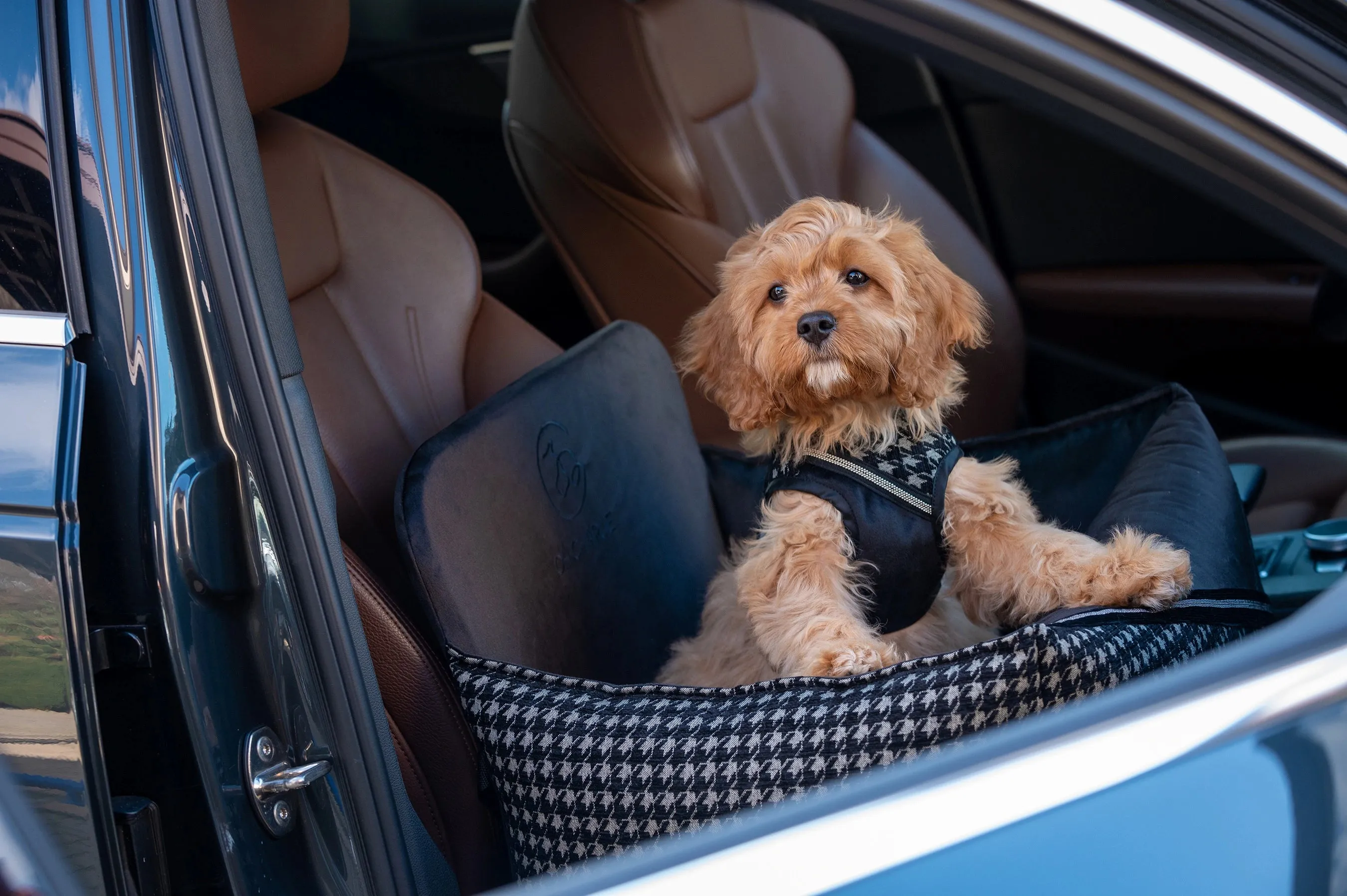 Oh Charlie Dog Car Seat Bed Prestige