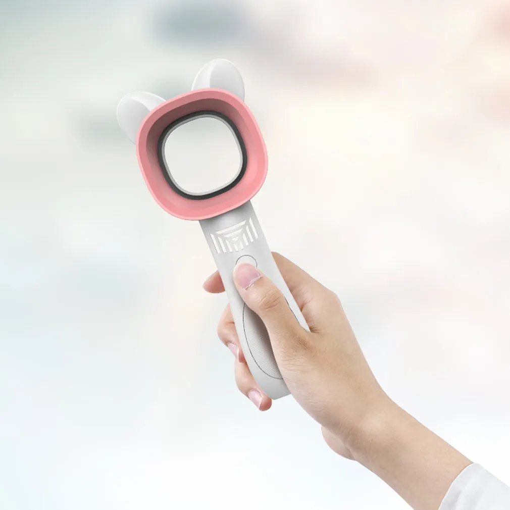 Outdoor USB Rechargeable Bladeless Fan Cat Design