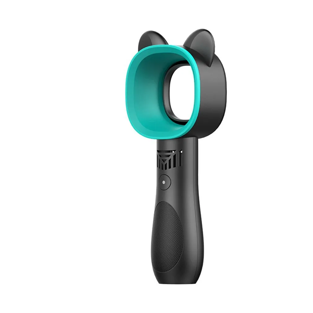 Outdoor USB Rechargeable Bladeless Fan Cat Design