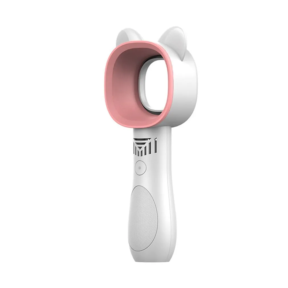 Outdoor USB Rechargeable Bladeless Fan Cat Design