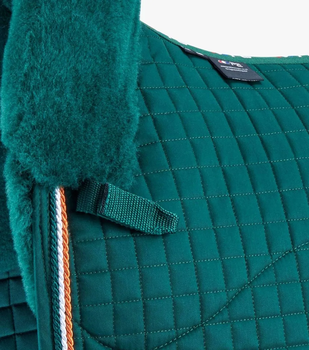 PEI Wool Half European Dressage Saddle Pad   BONUS Bag