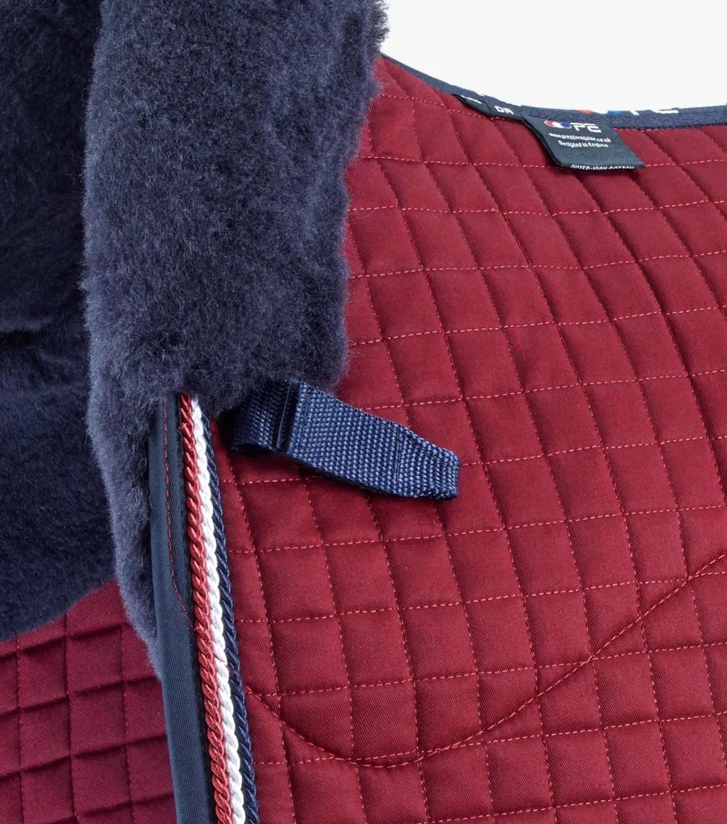 PEI Wool Half European Dressage Saddle Pad   BONUS Bag