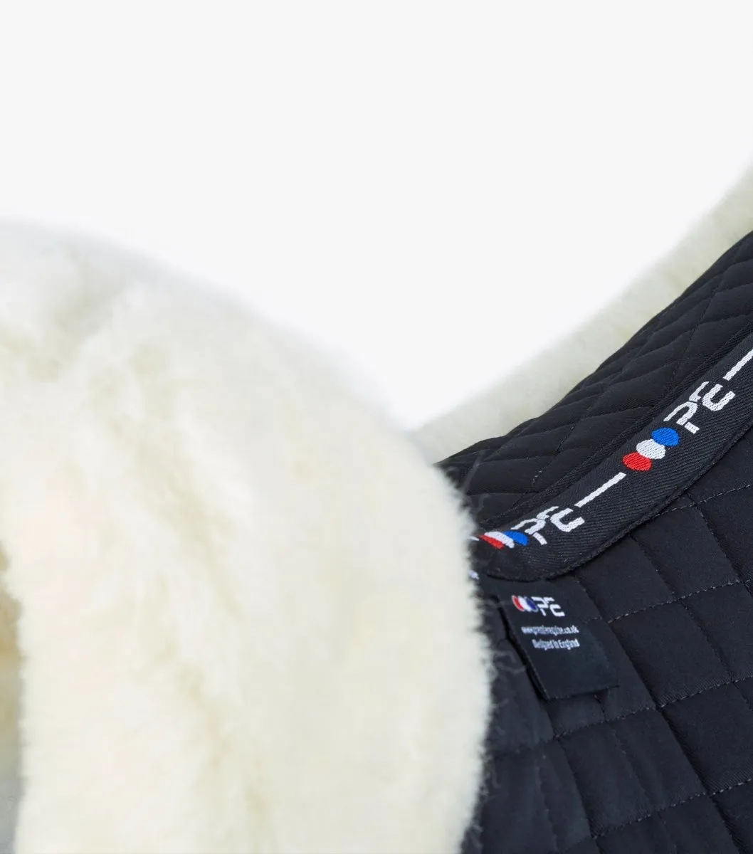 PEI Wool Half European Dressage Saddle Pad   BONUS Bag