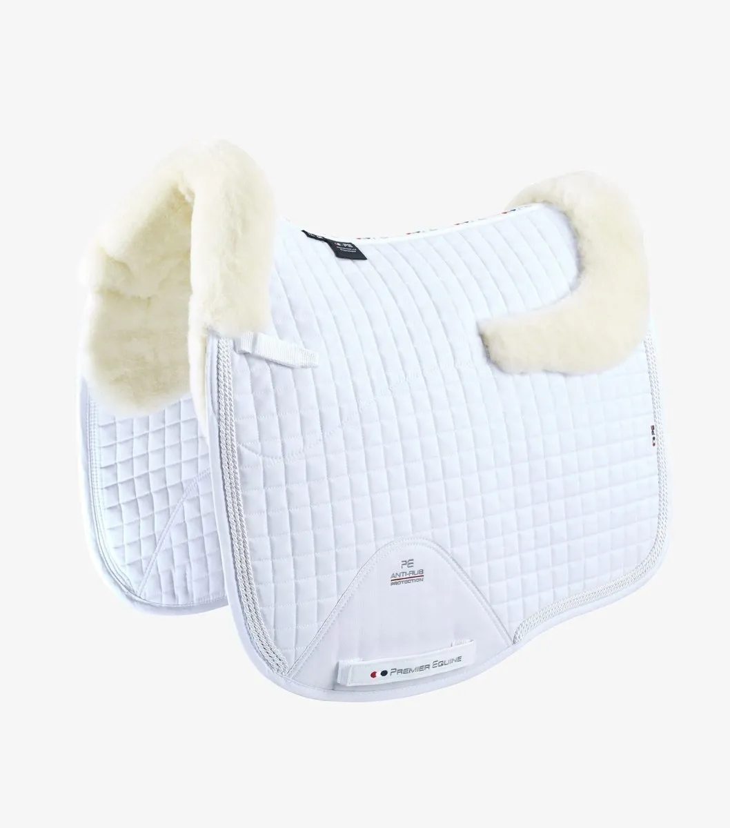 PEI Wool Half European Dressage Saddle Pad   BONUS Bag