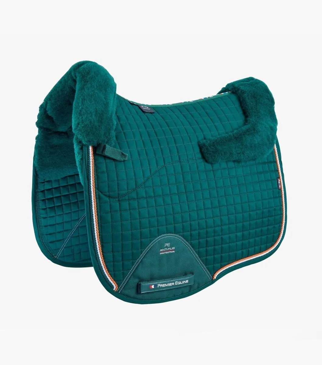 PEI Wool Half European Dressage Saddle Pad   BONUS Bag