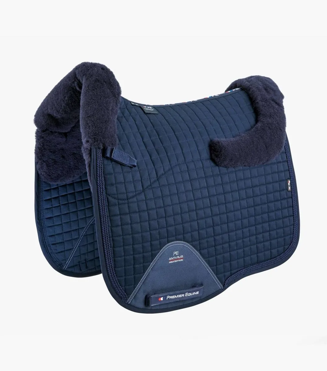 PEI Wool Half European Dressage Saddle Pad   BONUS Bag