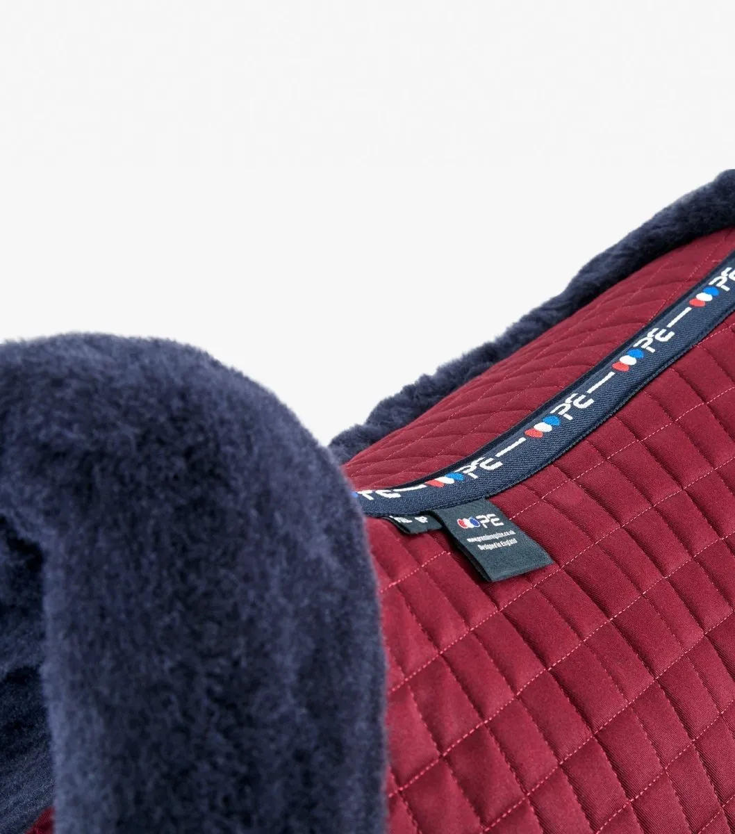PEI Wool Half European Dressage Saddle Pad   BONUS Bag