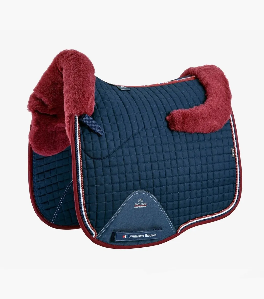 PEI Wool Half European Dressage Saddle Pad   BONUS Bag