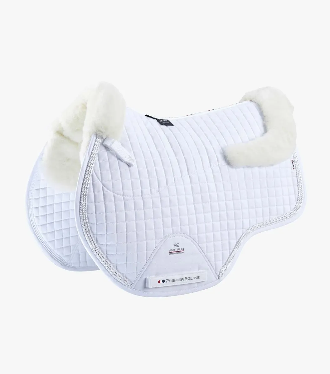 PEI Wool Half European Jump Square Saddle Pad   BONUS Bag