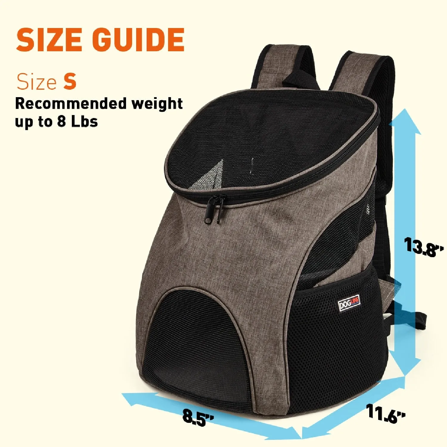 Pet Carrier Pack by DOGLINE