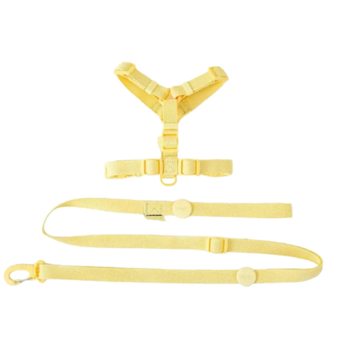 PetAffairs Adjustable Dog Harness and Leash Set