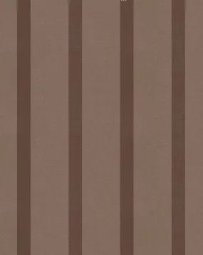Pinstriped Wallpaper - Coffee