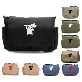 Pokemon Pikachu Heavyweight Canvas Messenger/Diaper Shoulder Bag
