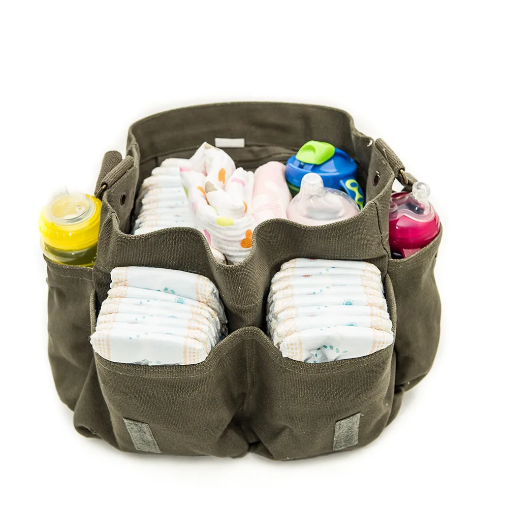 Pokemon Pikachu Heavyweight Canvas Messenger/Diaper Shoulder Bag
