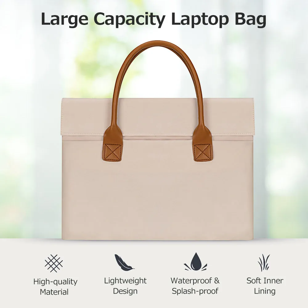 Portable Laptop Bag Large Capacity Handheld Splash-proof