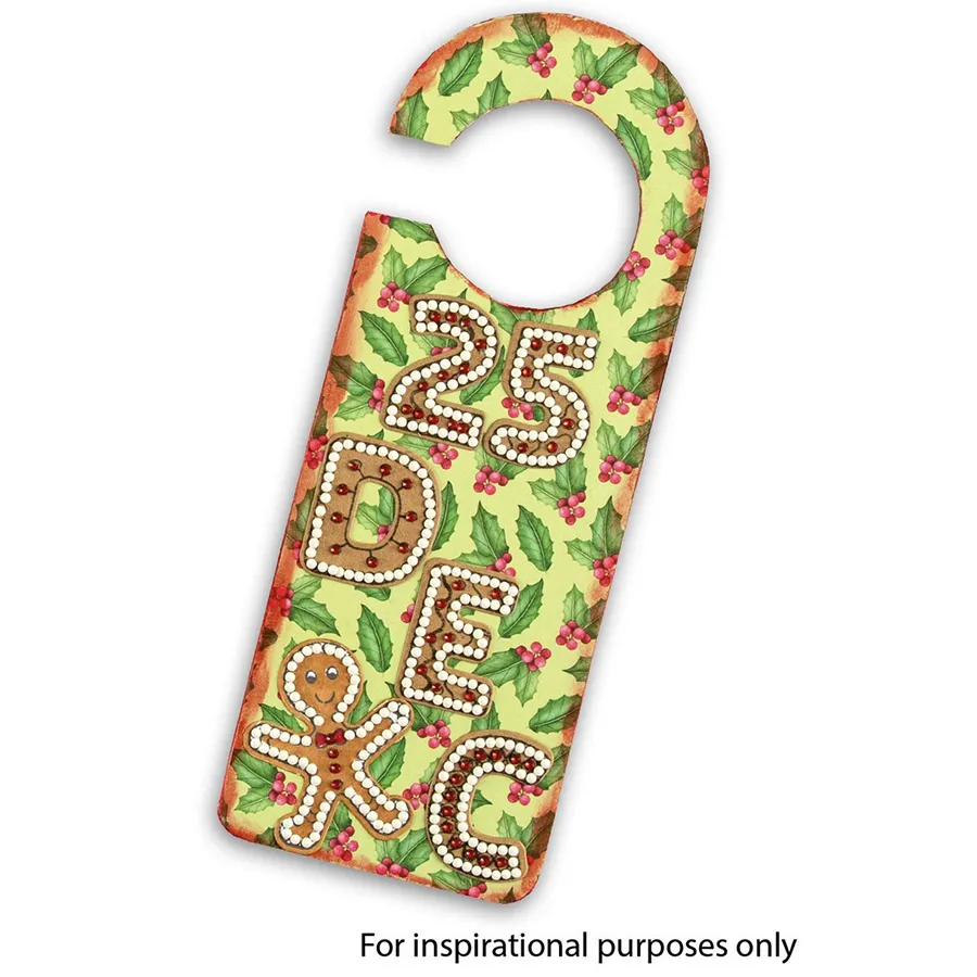 "Sparkalicious Cookie" Crystal Art Numbers A5 Stamp Set