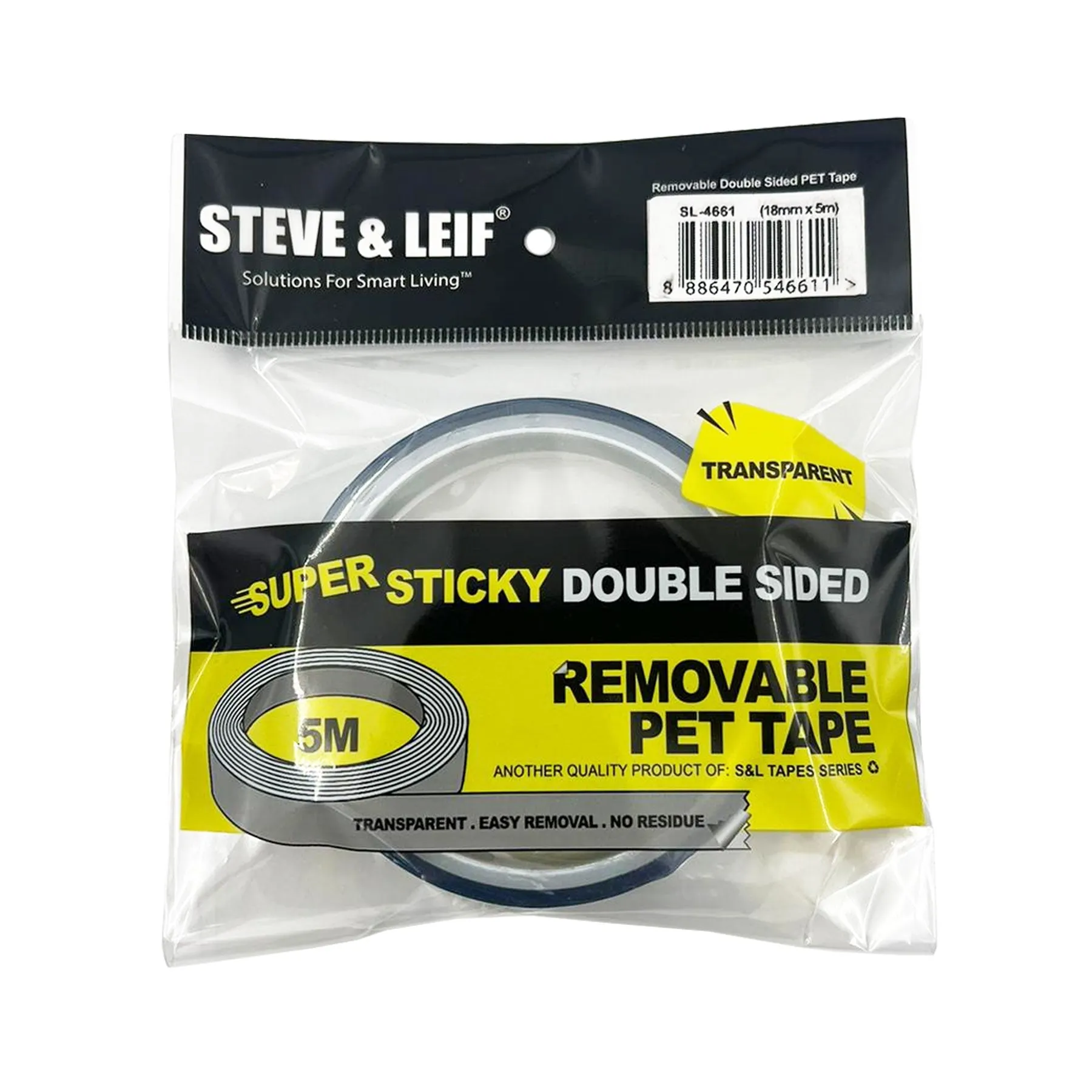 Removable PET Tape (18mm x 5m) - DIY