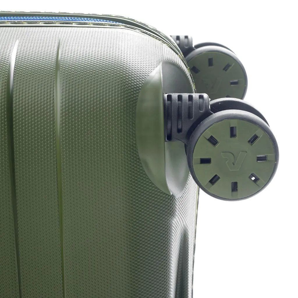 Roncato Box Young Hardsided Spinner Suitcase 3pc Set Green