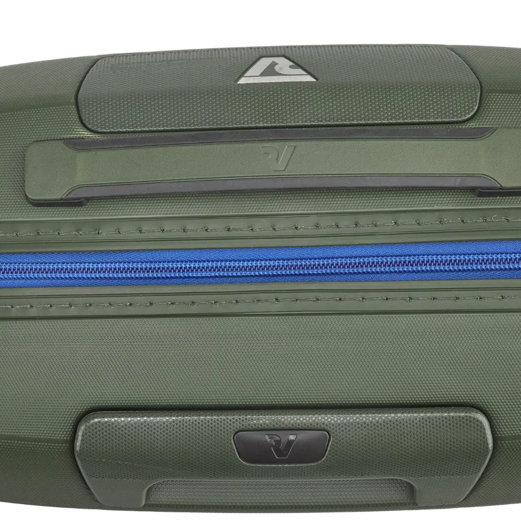 Roncato Box Young Hardsided Spinner Suitcase 3pc Set Green
