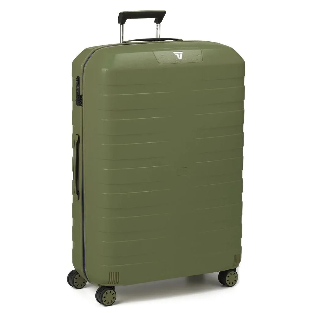 Roncato Box Young Hardsided Spinner Suitcase 3pc Set Green