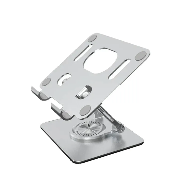 Rotatable Laptop Stand - 360°  Foldable & Portable Computer Stand for All MacBook/Laptops up to 15.6 inches.