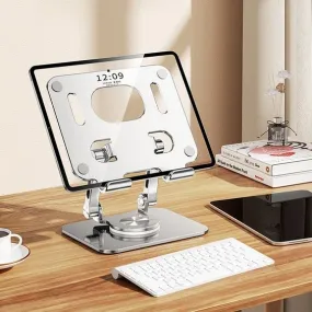 Rotatable Laptop Stand - 360°  Foldable & Portable Computer Stand for All MacBook/Laptops up to 15.6 inches.