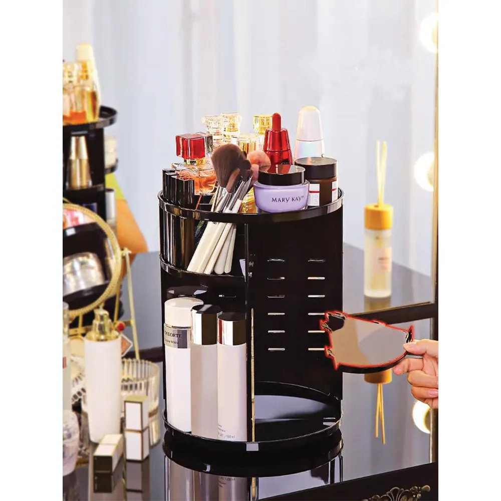 Rotate Makeup Organizer, Cosmetics Organizer, Acrylic Organizer, Perfume Organizer, Cosmetics Storage, Spinning Organizer, Rotate Organizer