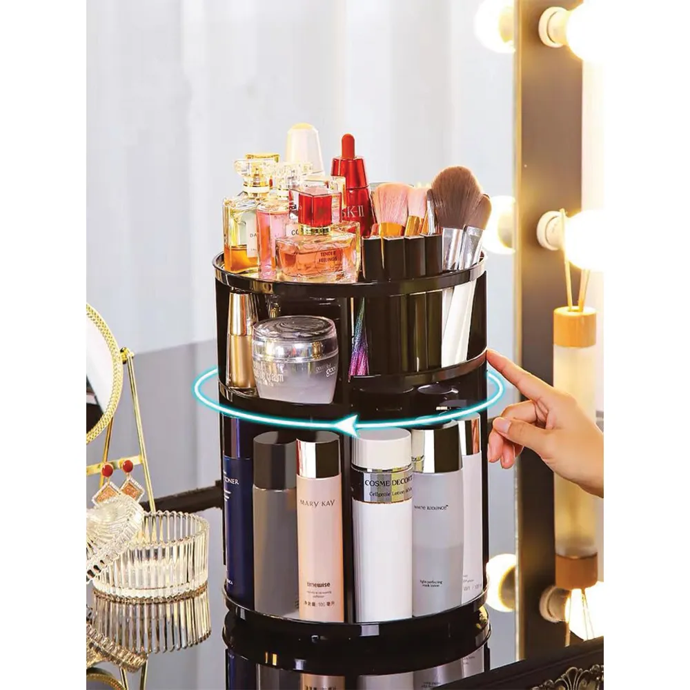 Rotate Makeup Organizer, Cosmetics Organizer, Acrylic Organizer, Perfume Organizer, Cosmetics Storage, Spinning Organizer, Rotate Organizer
