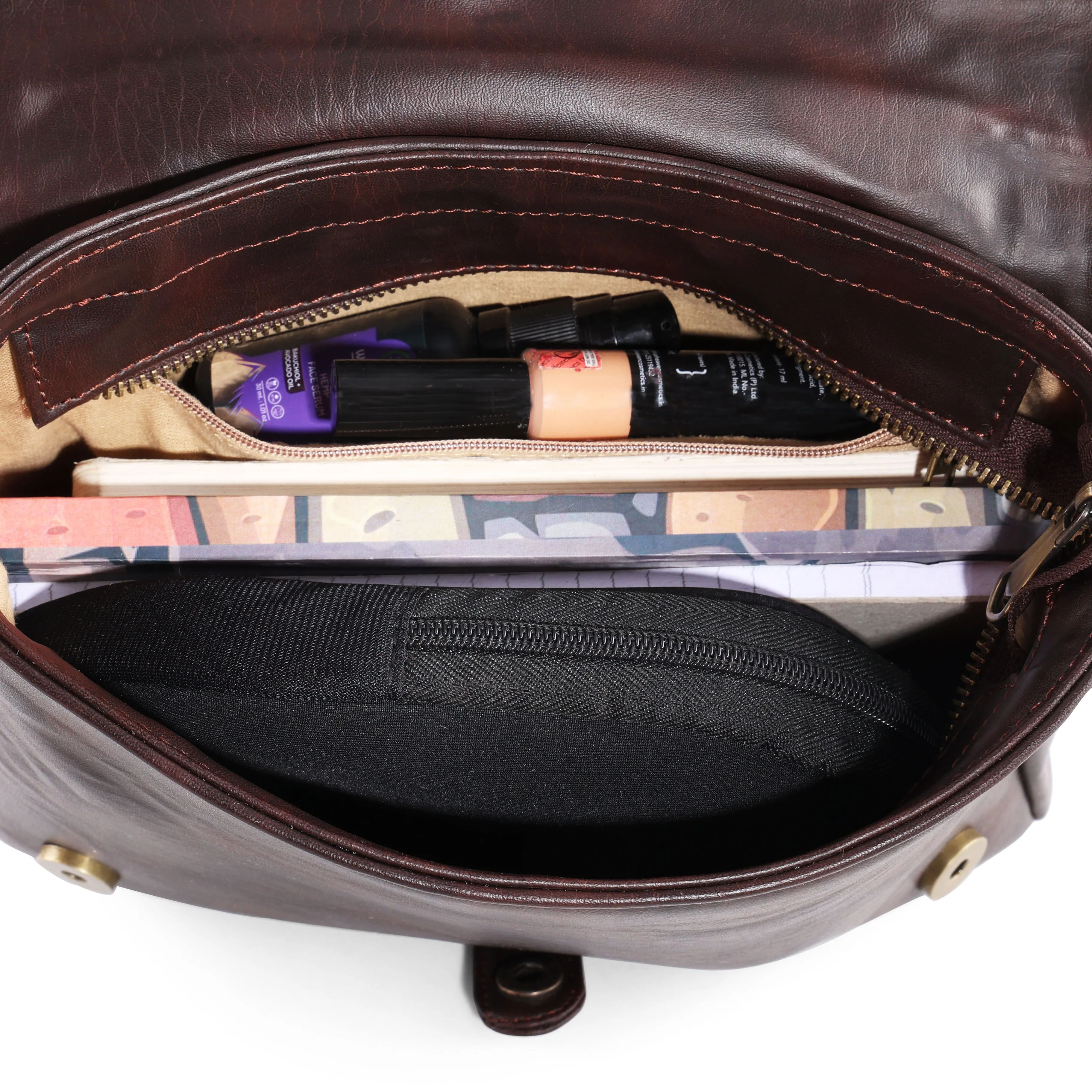 Rudhira Brid's Eye Print crossbody Messenger bag