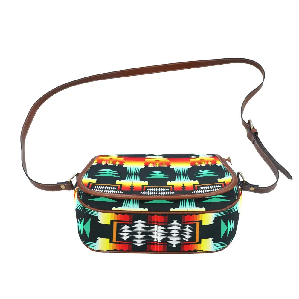 Sage Fire and Sky Saddle Bag/Small