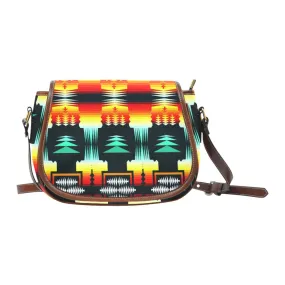 Sage Fire and Sky Saddle Bag/Small