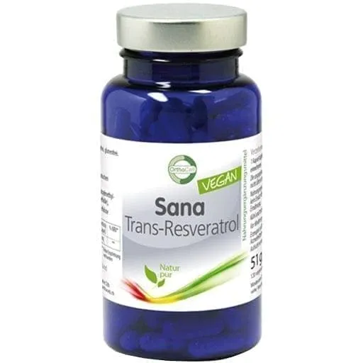SANA TRANS-RESVERATROL vegan capsules