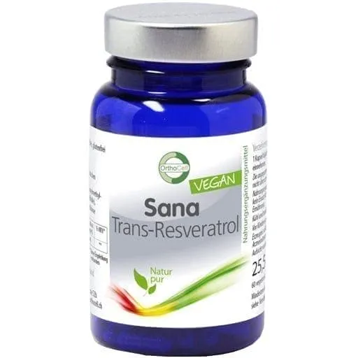 SANA TRANS-RESVERATROL vegan capsules