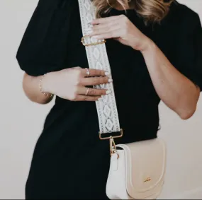 Serenity Saddle Bag - Cream