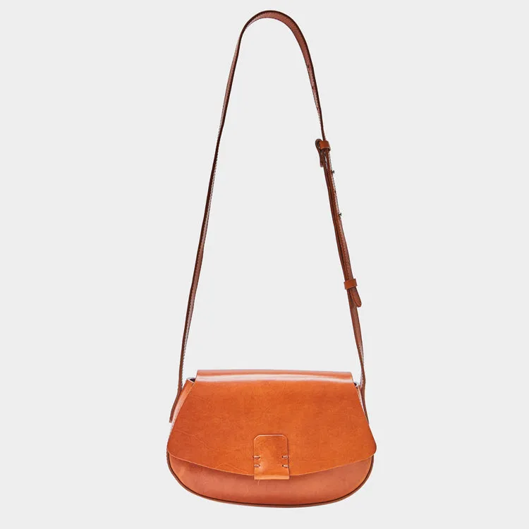 Small Leather Womens Saddle Bags Crossbody Bags Shoulder Bag for Women