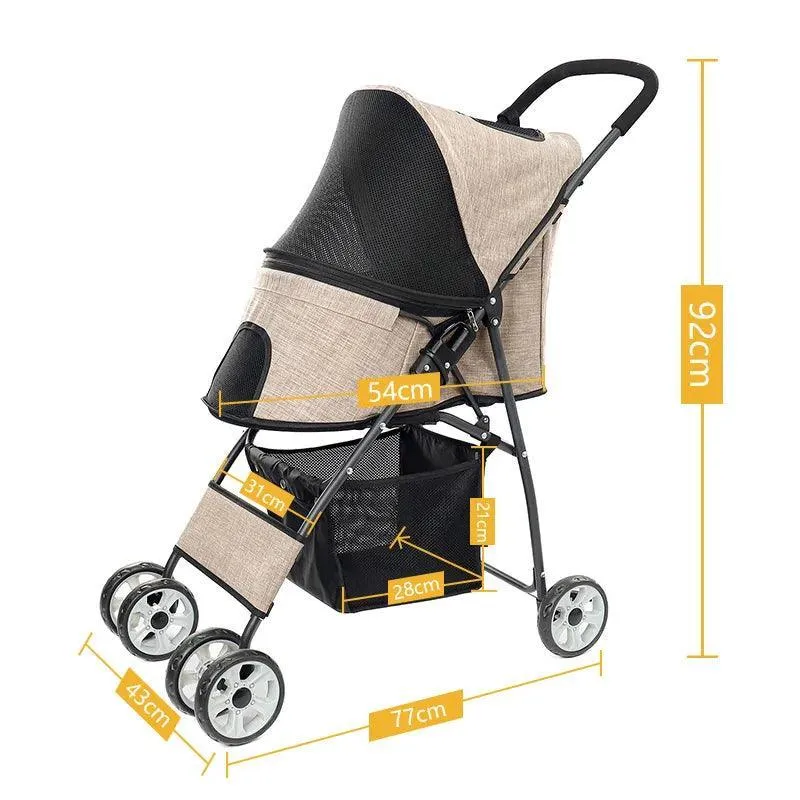 Stable Pet Dog Stroller: Ultimate Gear for Outdoor Adventures