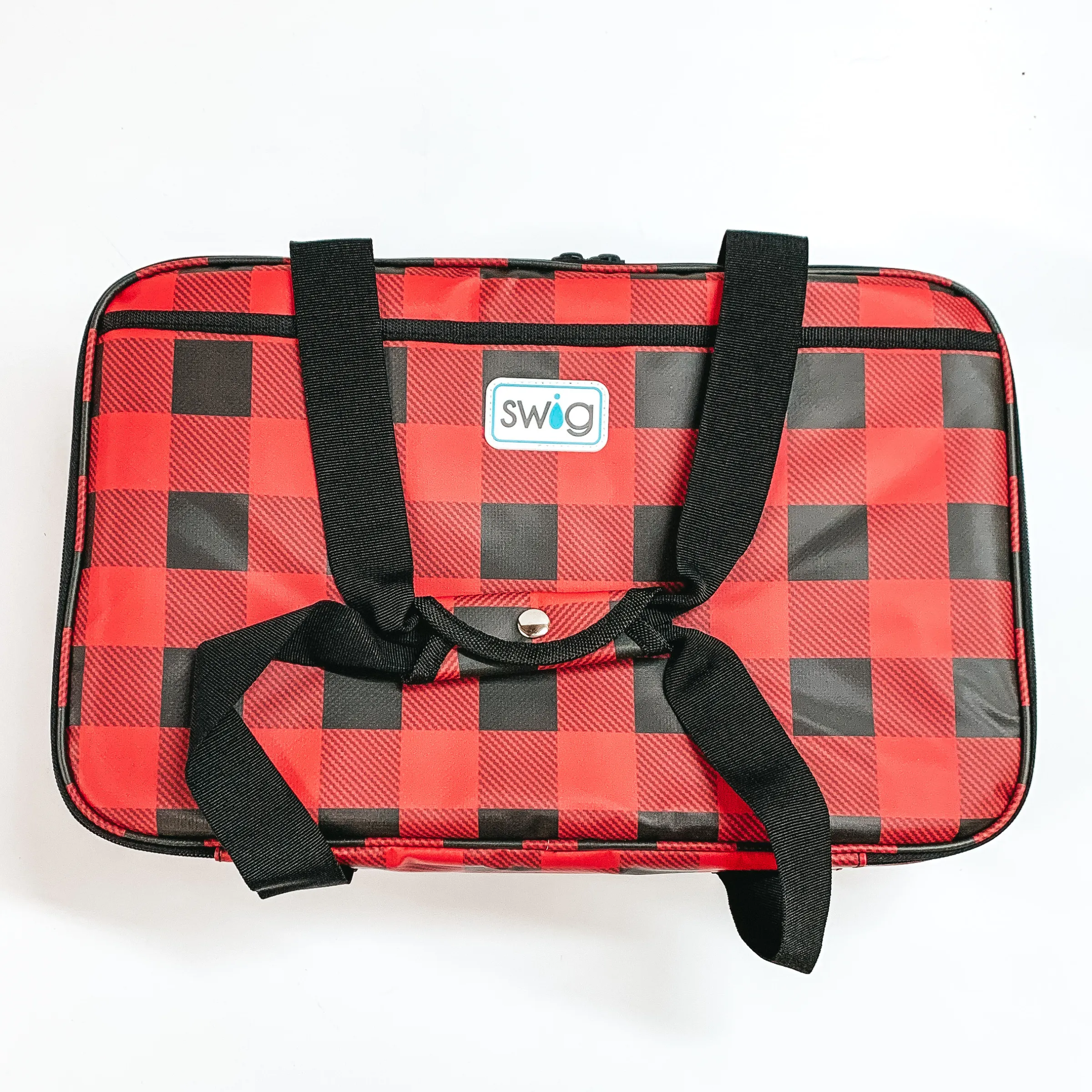 Swig | Buffalo Plaid Dishi Casserole Carrier