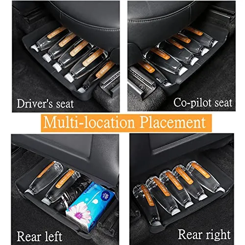 Tesla Model Y Under Seat Storage Box Organizer Silicone Hidden Tray 2020 thru 2022 (One Piece)