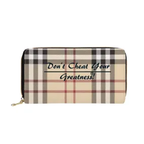 Zipper Purse Clutch Bag